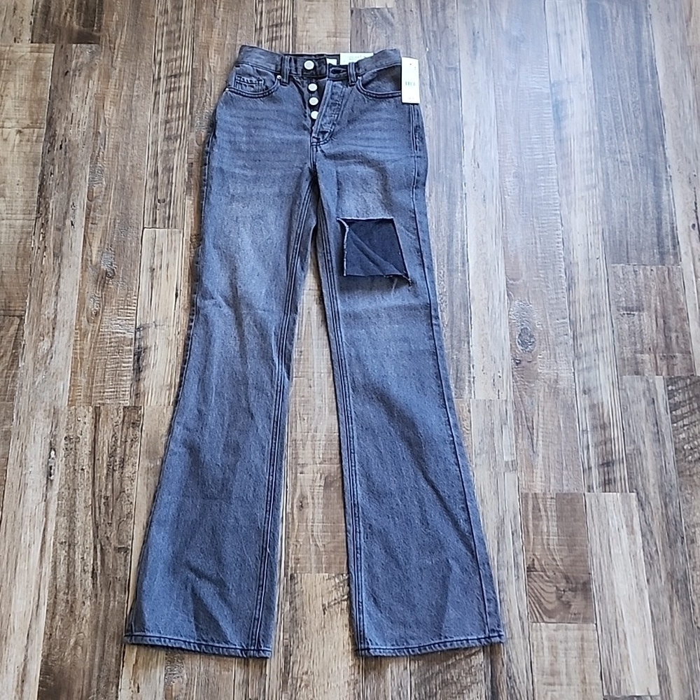 NWT Pacsun High Rise Bootcut Button Fly Jeans Sz 22 - Picture 1 of 7